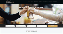 Desktop Screenshot of hoteldworek.pl
